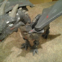 Small "Braq"  jointed dragon 3D Printing 8152
