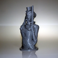 Small Steampunk Lady : Zorana 3D Printing 8323