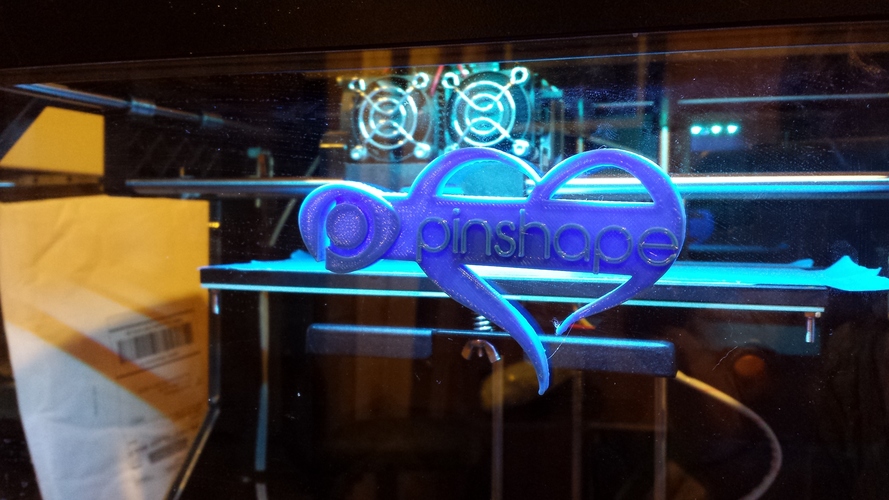 Pinshape loves you! 3D Print 8437