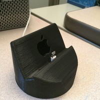 Small iPhone 5/5s dock 3D Printing 8483
