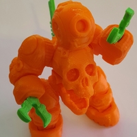 Small SkullBot 001 - via 3DKToys 3D Printing 8614
