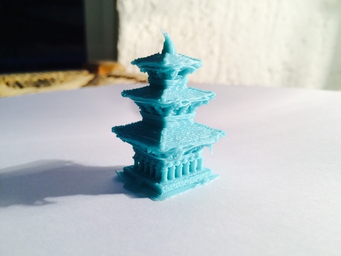 Durbar Square Pagoda 3D Print 865