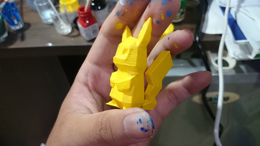 Low Poly Pokemon  3D Print 8660