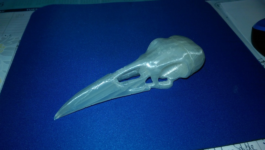 Boneheads: Raven - Skull Kit - PROMO - 3DKitbash.com 3D Print 8672