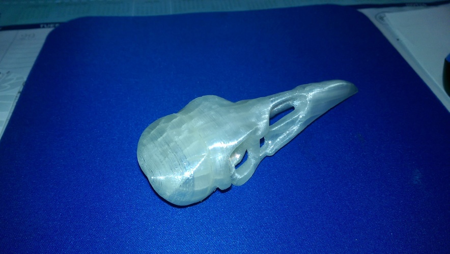 Boneheads: Raven - Skull Kit - PROMO - 3DKitbash.com 3D Print 8674