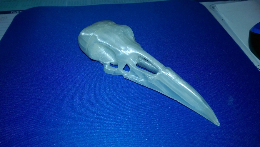 Boneheads: Raven - Skull Kit - PROMO - 3DKitbash.com 3D Print 8675