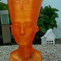 Small Nefertiti Bust [Hollow] 3D Printing 8685