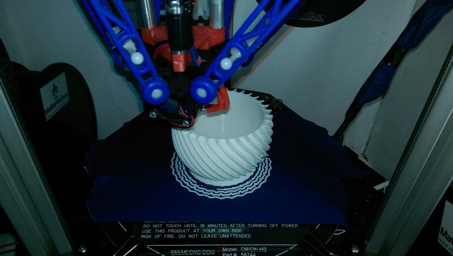 Spiral Vase 3D Print 9002