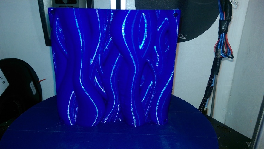 Wall Cladding "Waves" #1 3D Print 9136