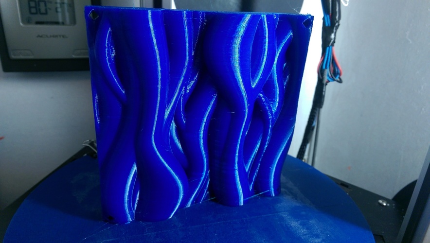 Wall Cladding "Waves" #1 3D Print 9137