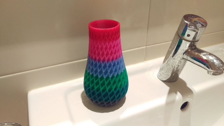 Spiral Vase 3D Print 9219