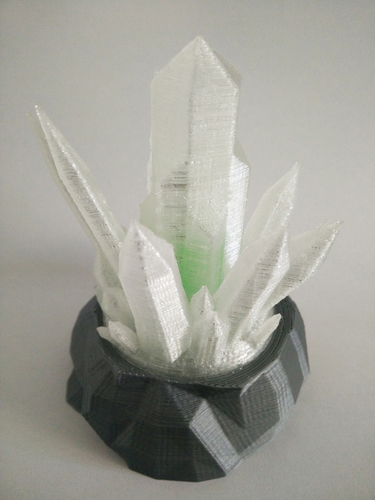 Kryptonite tea light 3D Print 9313