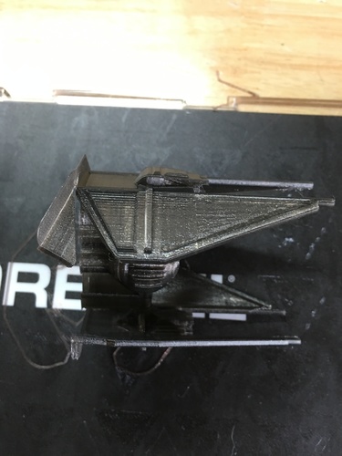 Tie-Interceptor 3D Print 9342