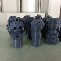 Small Doctor Who Monster Pawns 3D Printing 96