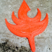 Small Fire Lord headpiece 3D Printing 961