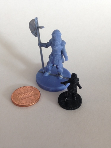 Knight of the Rose (18mm scale) 3D Print 9809