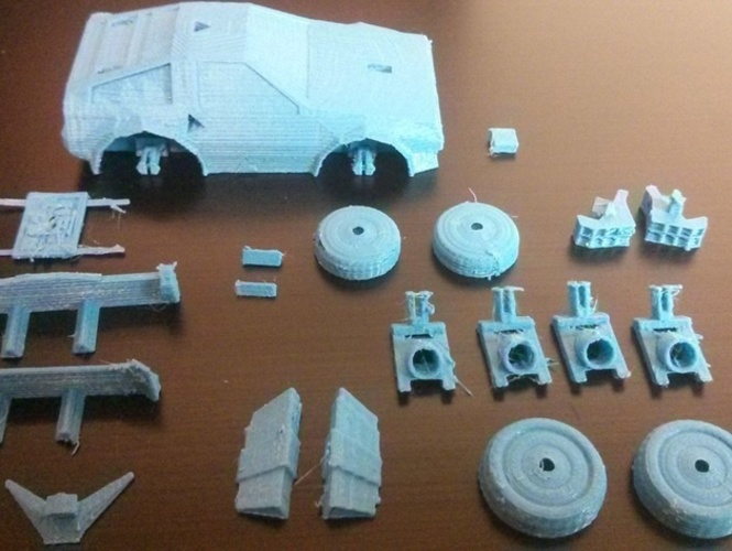 3DRacers - DeLorean - Back to the Future 3D Print 9835