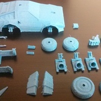 Small 3DRacers - DeLorean - Back to the Future 3D Printing 9835