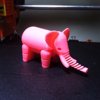 Small Elephant 3D Printing 9851