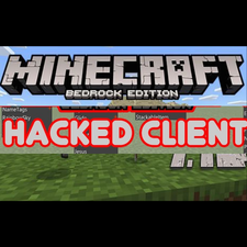 minecraft bedrock hacked client