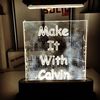 Small make it with calvin sign