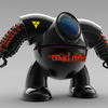 Small madbot3 color blast