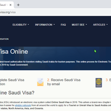 Saudi visa
